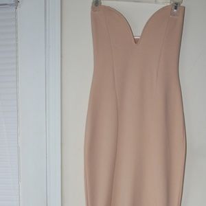 Salmon Sweetheart Mermaid Gown